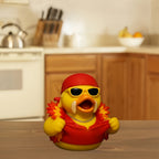 Resin Duck Figurine Decorative Statue - Holiday Themed Ornament for Halloween, Christmas for Garden, Patio and Yard Use