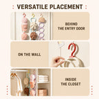 Modular Hanging Hat Organizer