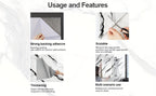 Peel and Stick Wall Panels Marble Pattern Self-Adhesive PVC Wall Tiles Backsplash Stickers for Entryways, Bedrooms and Living Spaces