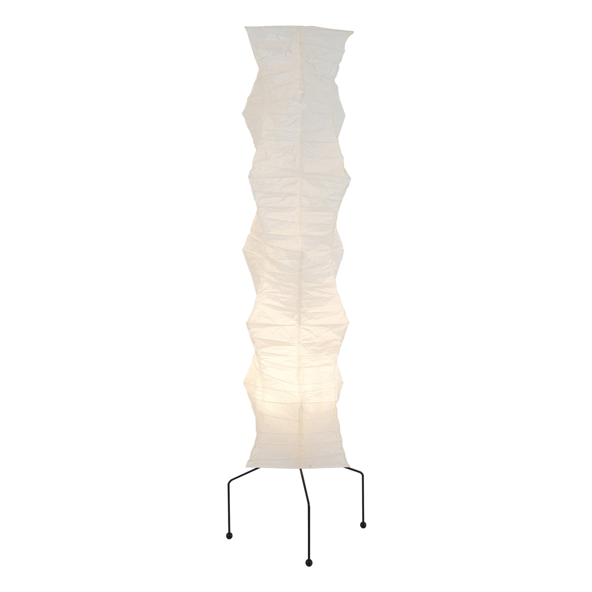 Akari 10A Rice Paper Floor Lamp, Japanese style, suitable for study, bedroom, and living spaces