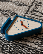 Triangle Corner View Clock