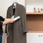 Telescopic Garment Drying Stand with Three Rotating Hanger Arms, Adjustable Height and Gray or Black Finish