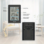 Home Weather Station | Wireless Indoor Outdoor Forecast Alarm Clock