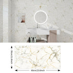 Marble-Pattern Wall Panel Set with 20- or 40-Piece Packs, Eight Codes and 11.81 x 23.6-Inch Tiles