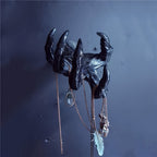 Gothic Demon Hand Wall Hanging Statue Devil Claw Sculpture Halloween Wall Art Decor for Living Room for Garden, Patio and Yard Use