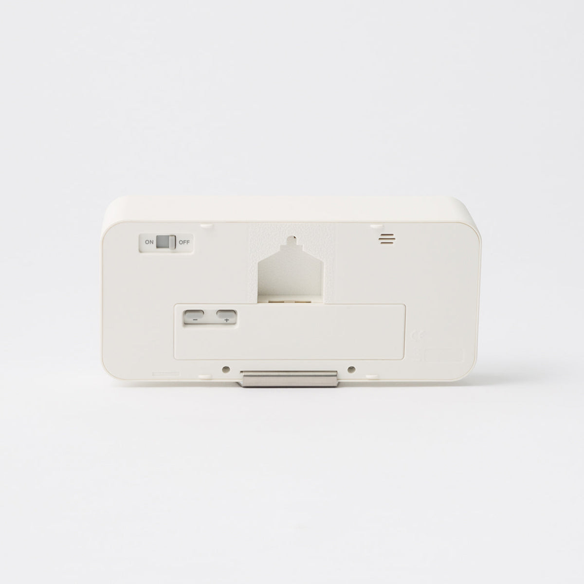 Digital Clock with Alarm - White - Medium
