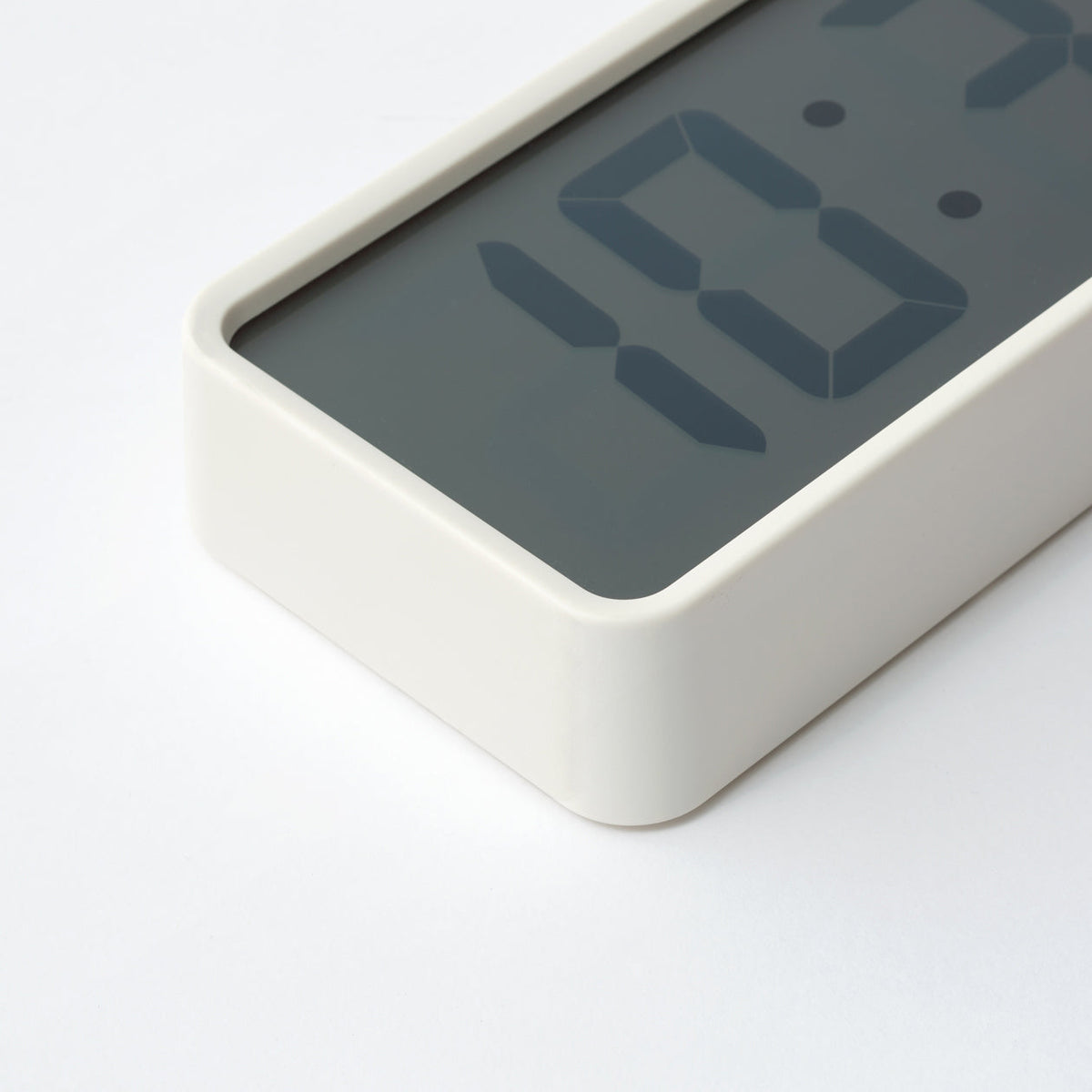 Digital Clock with Alarm - White - Medium