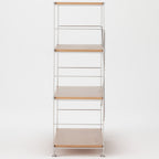 SUS Shelving Unit - Oak - Wide - Medium