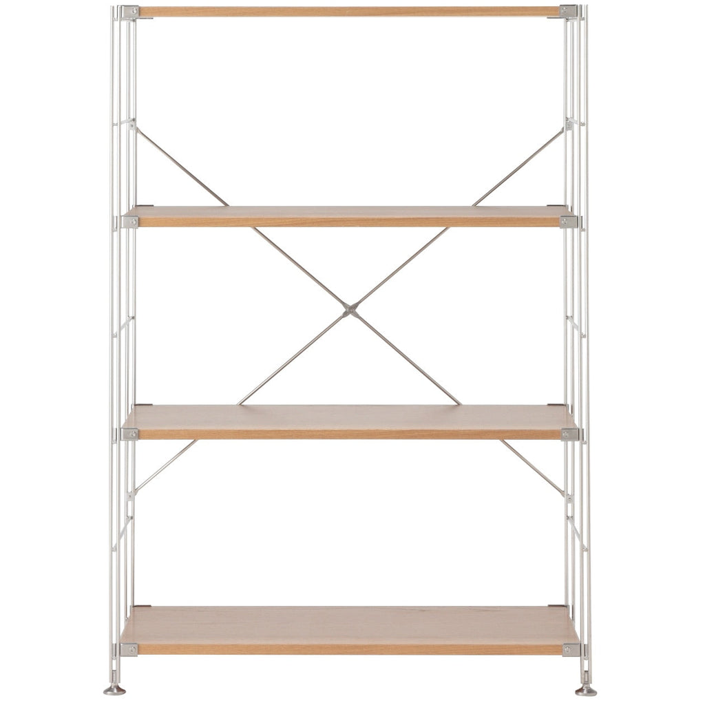 SUS Shelving Unit - Oak - Wide - Medium