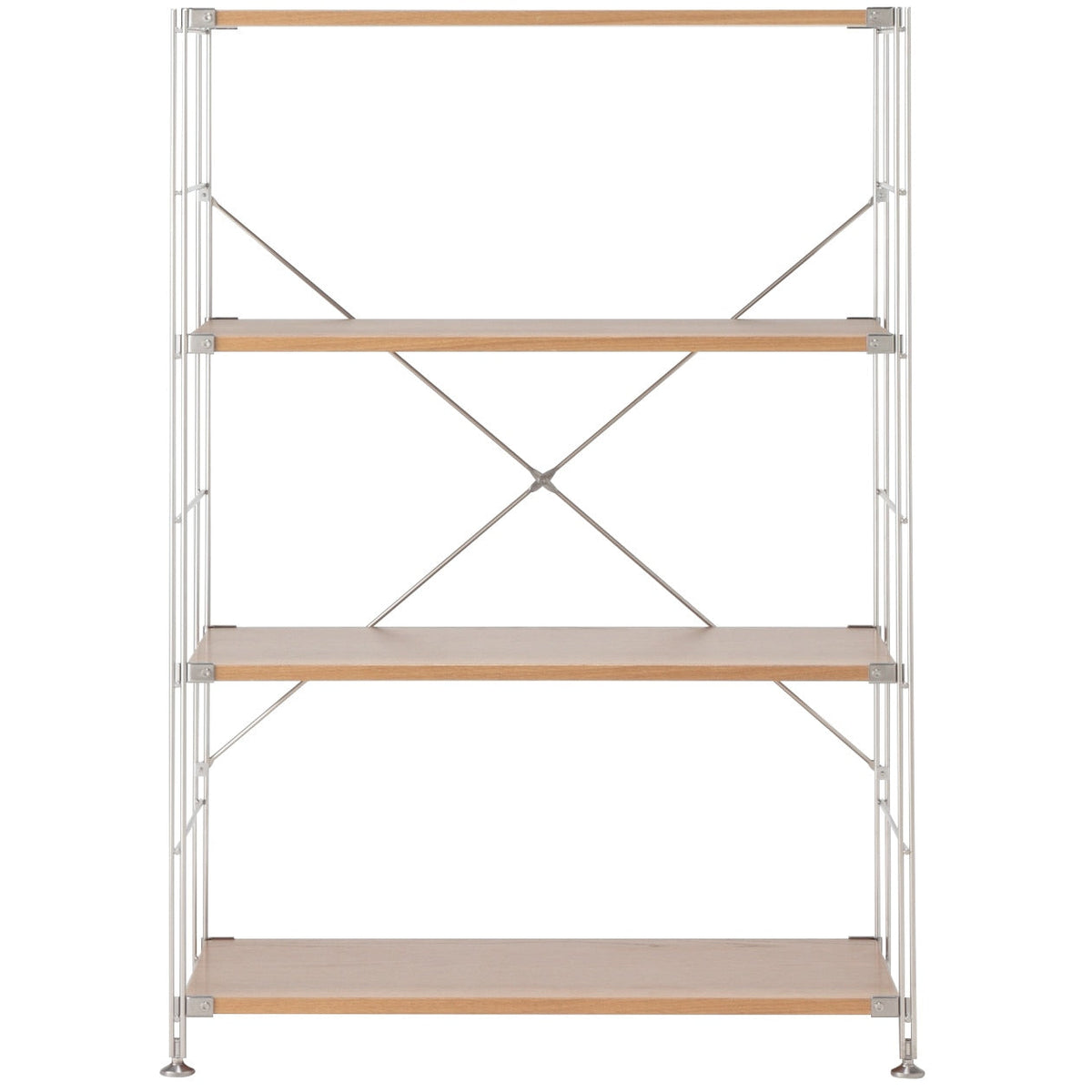 SUS Shelving Unit - Oak - Wide - Medium