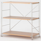 SUS Shelving Unit - Oak - Wide - Small
