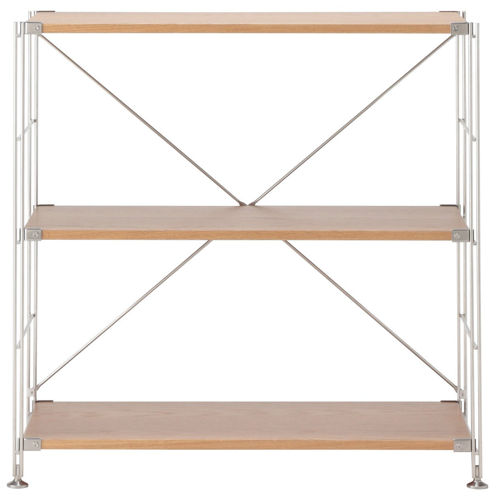 SUS Shelving Unit - Oak - Wide - Small
