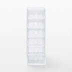 Acrylic Storage 6 Drawers Cubby