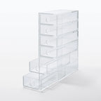Acrylic Storage 6 Drawers Cubby