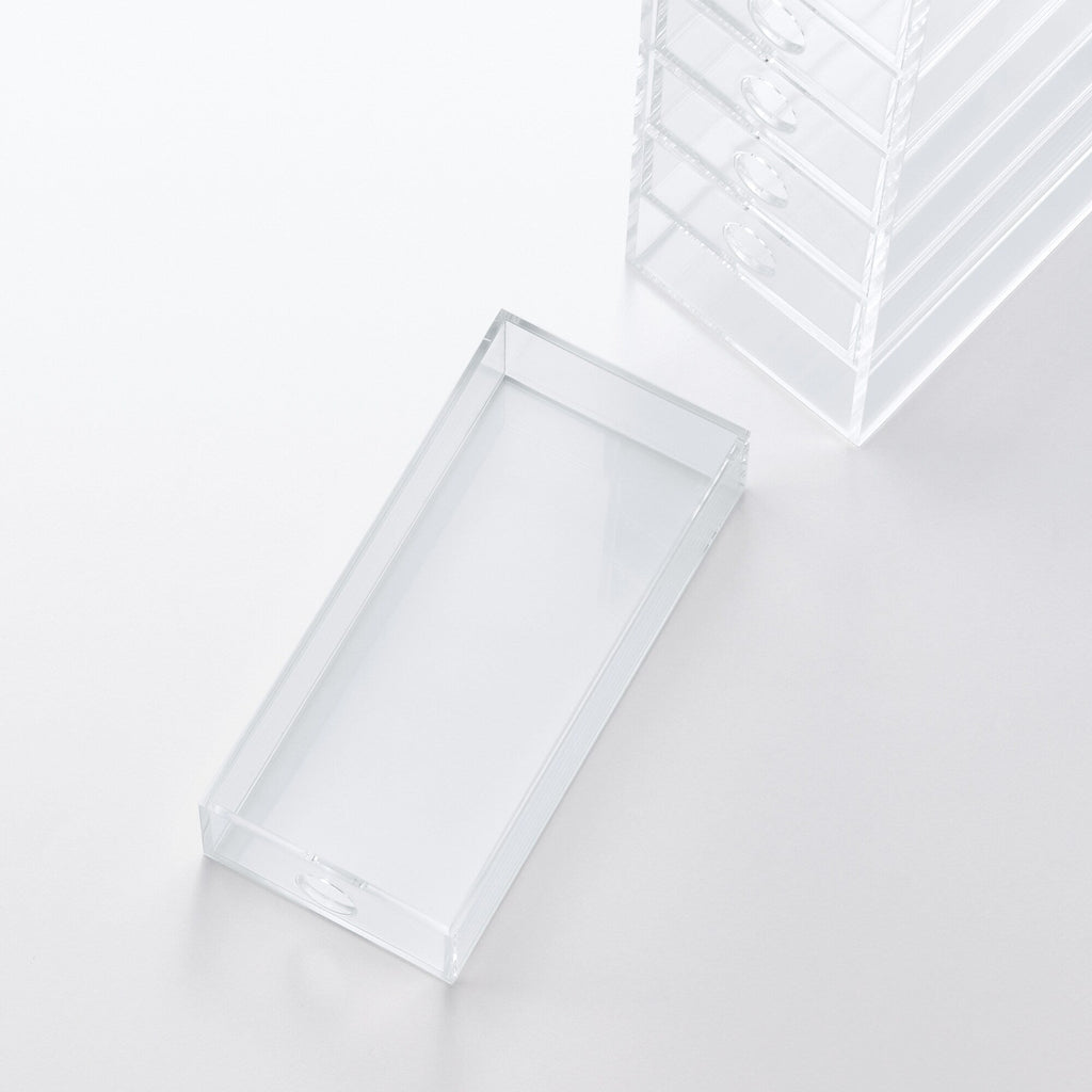Acrylic Storage 6 Drawers Cubby