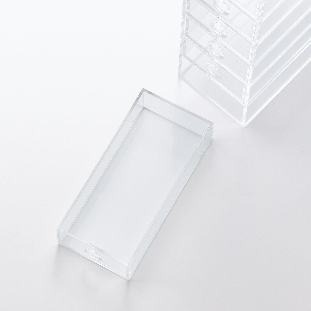 Acrylic Storage 6 Drawers Cubby