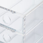 Acrylic Storage 6 Drawers Cubby