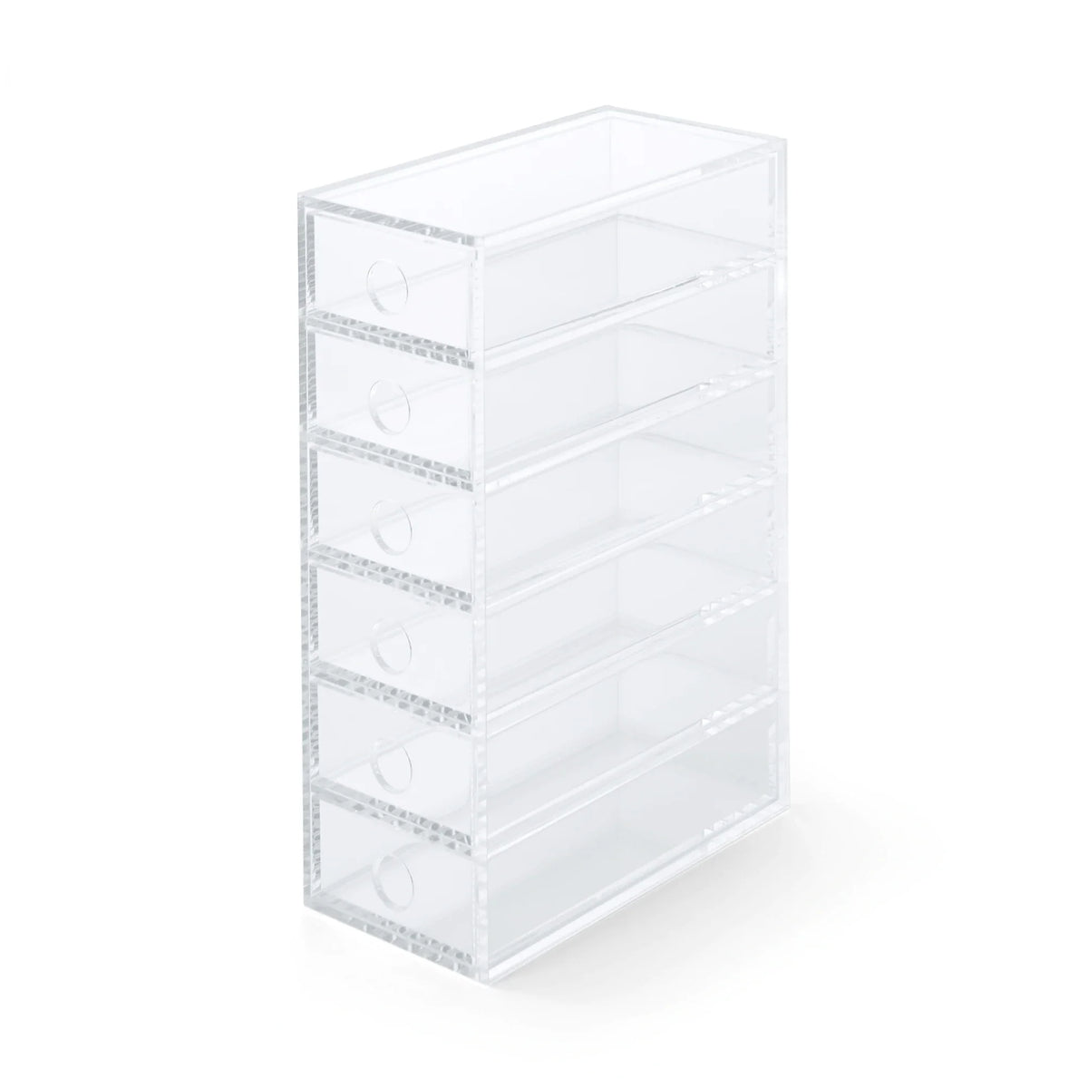 Acrylic Storage 6 Drawers Cubby