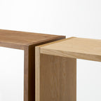 Stacking Shelf - Oak - 2 Tiers