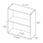 Stacking Shelf - Oak - Wide - 2 Tiers