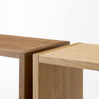 Stacking Shelf - Oak - Wide - 2 Tiers
