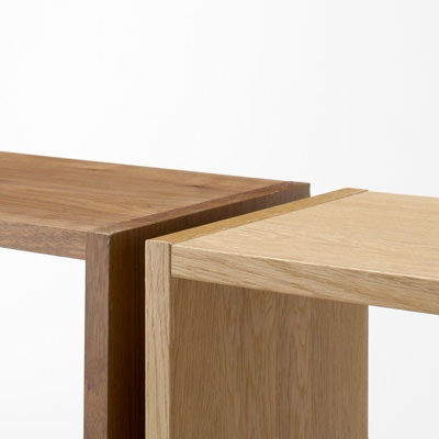 Stacking Shelf - Oak - Wide - 2 Tiers
