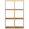 Stacking Shelf Compartment Shelf - Oak - 3 x 2