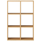 Stacking Shelf Compartment Shelf - Oak - 3 x 2
