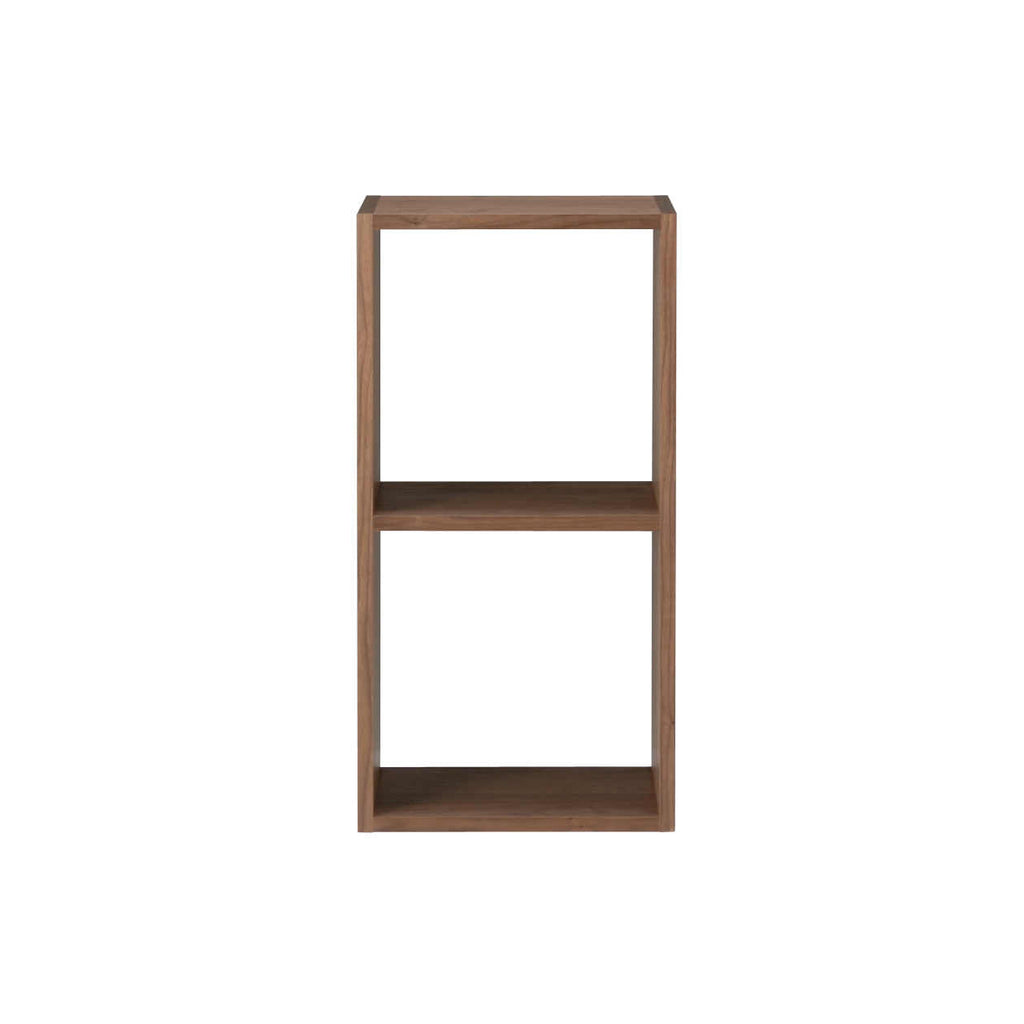 Stacking Shelf - Walnut - 2 Tiers