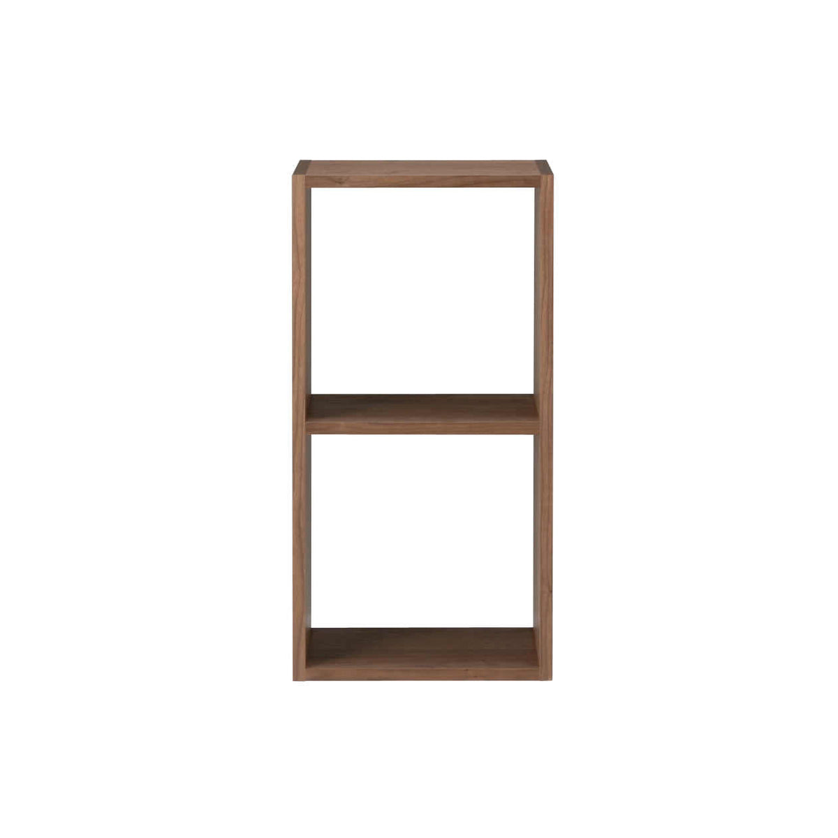 Stacking Shelf - Walnut - 2 Tiers