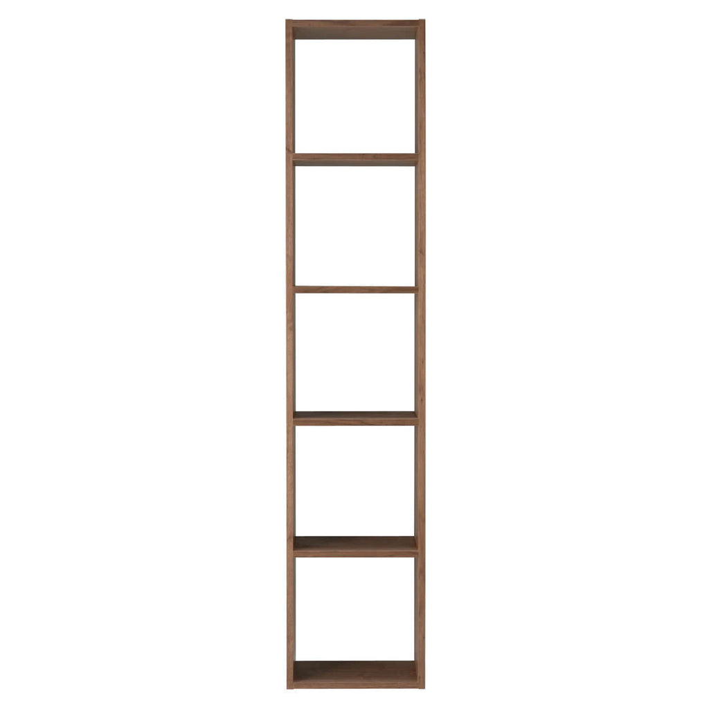 Stacking Shelf - Walnut - 5 Tiers