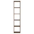Stacking Shelf - Walnut - 5 Tiers