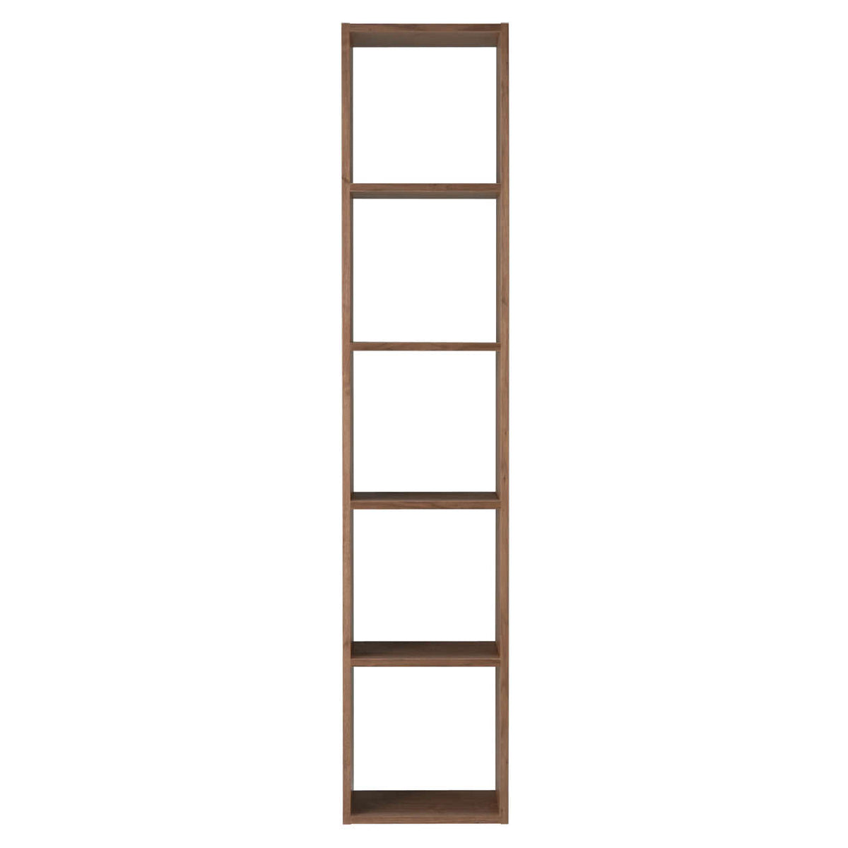 Stacking Shelf - Walnut - 5 Tiers