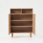 [HD] Oak Shoe Cabinet