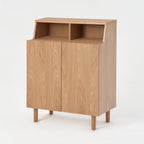 [HD] Oak Shoe Cabinet
