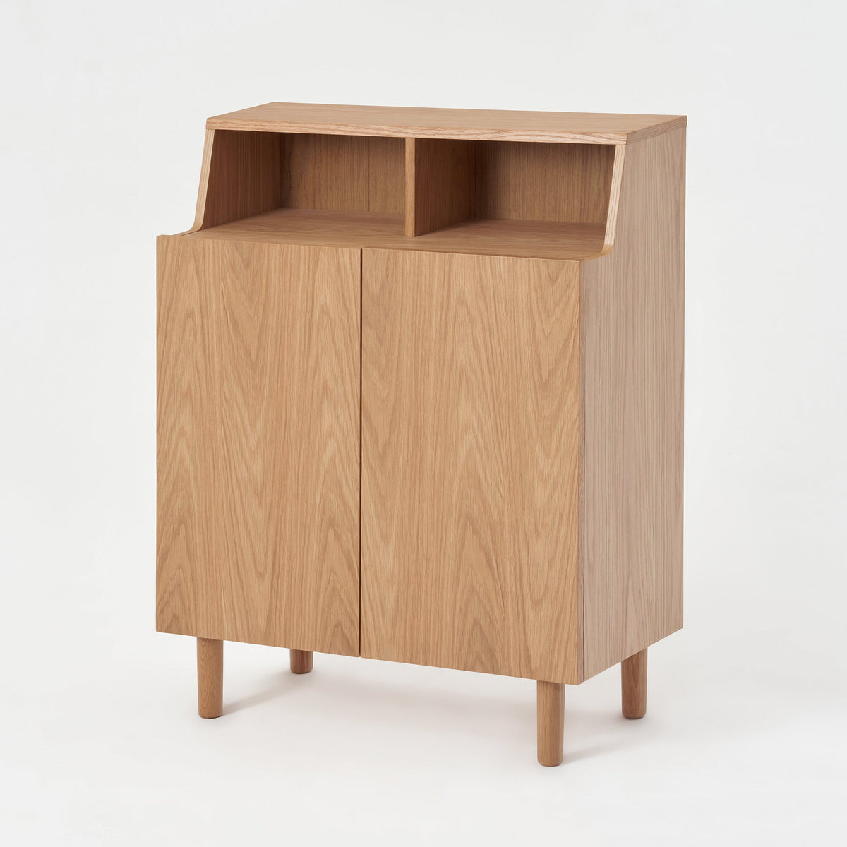 [HD] Oak Shoe Cabinet