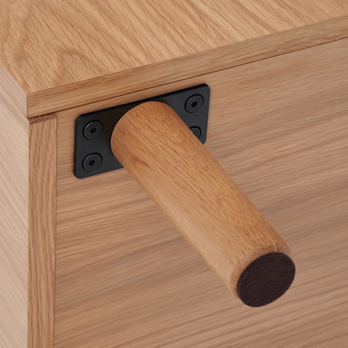 [HD] Oak Shoe Cabinet