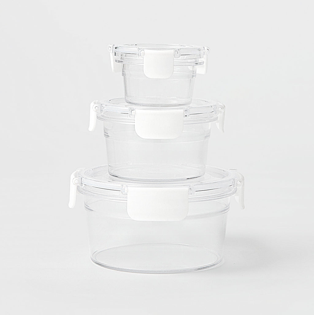 Clear Storage Container - Round (25.7 fl oz)
