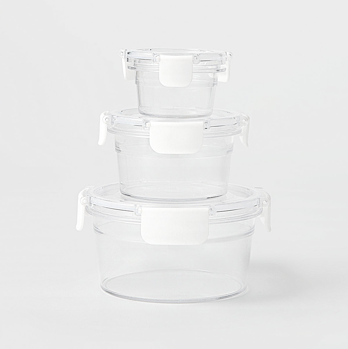 Clear Storage Container - Round (25.7 fl oz)