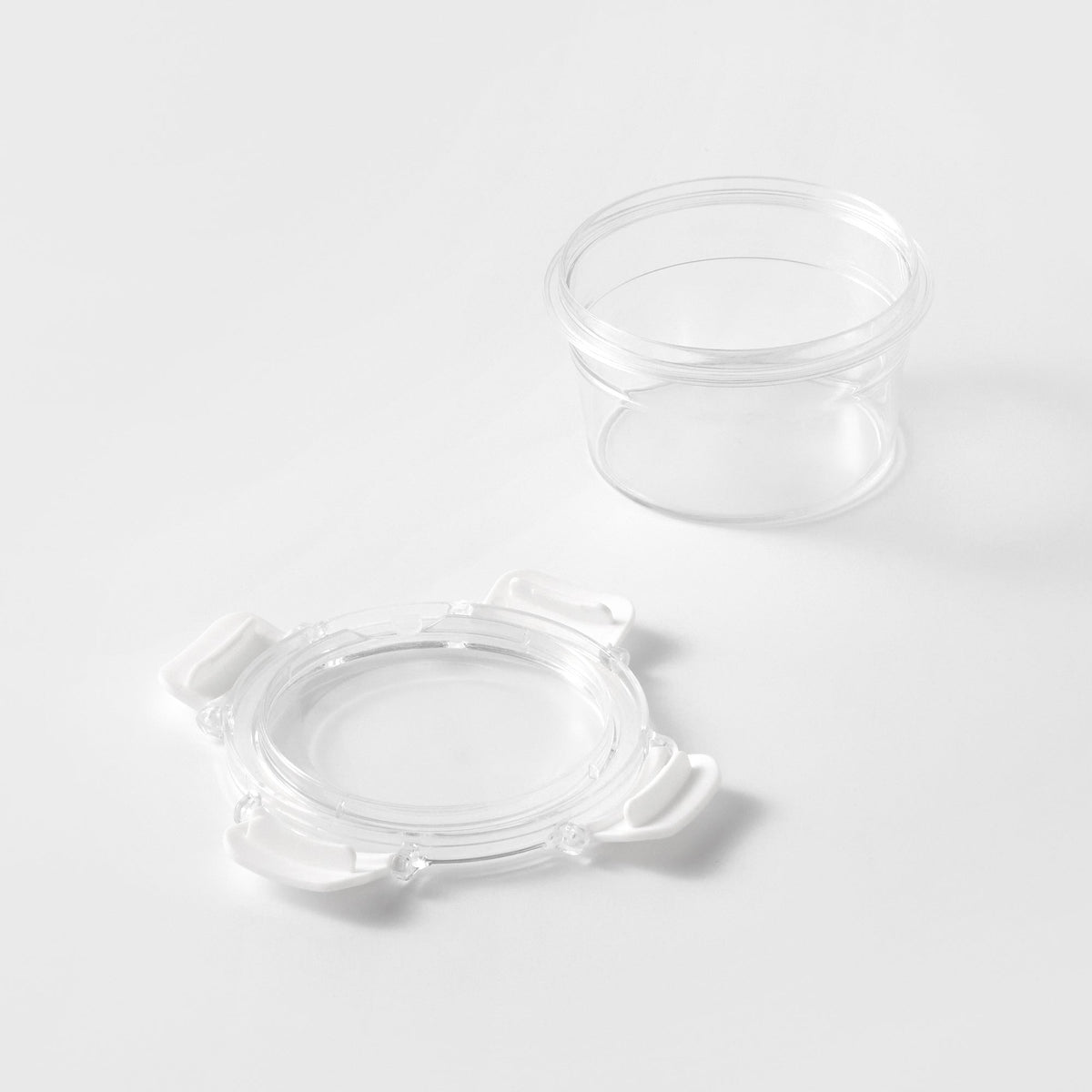 Clear Storage Container - Round (11 fl oz)