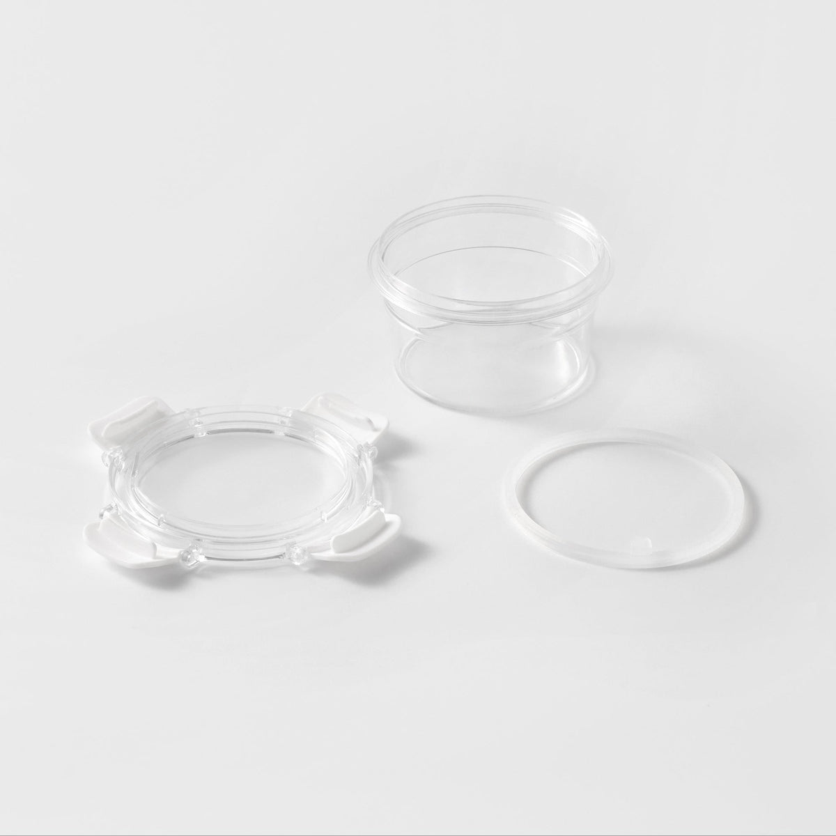 Clear Storage Container - Round (11 fl oz)