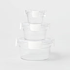 Clear Storage Container - Round (11 fl oz)
