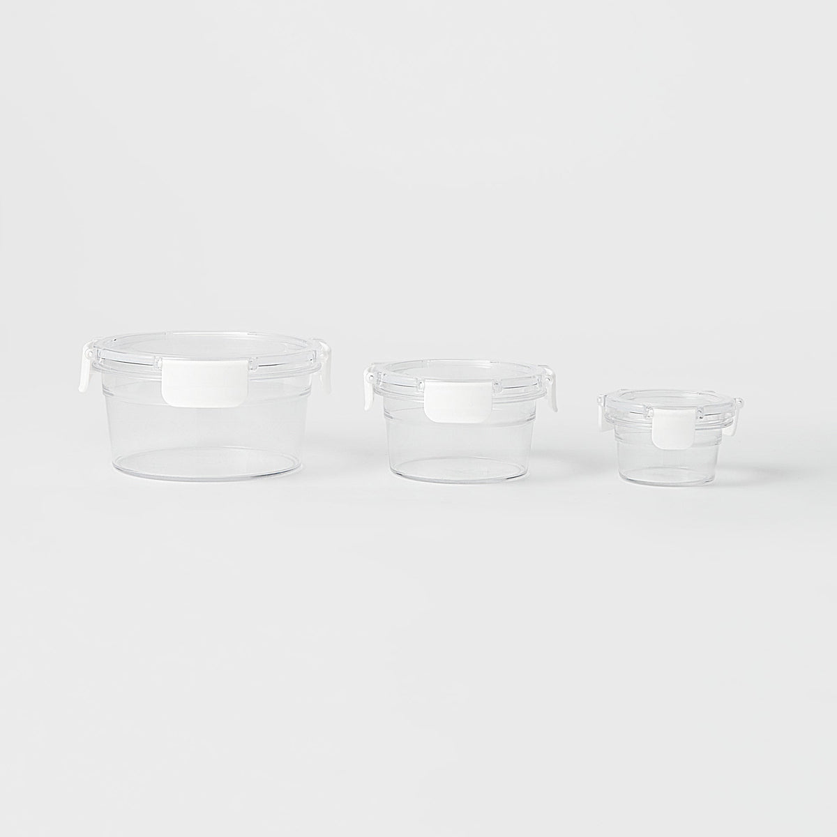 Clear Storage Container - Round (11 fl oz)