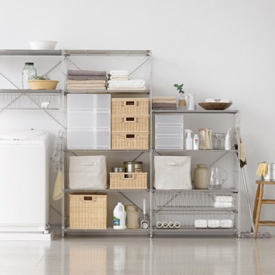 SUS Shelving Unit - Stainless Steel - Wide - Medium