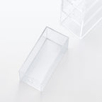 Acrylic Storage 3 Drawers Cubby