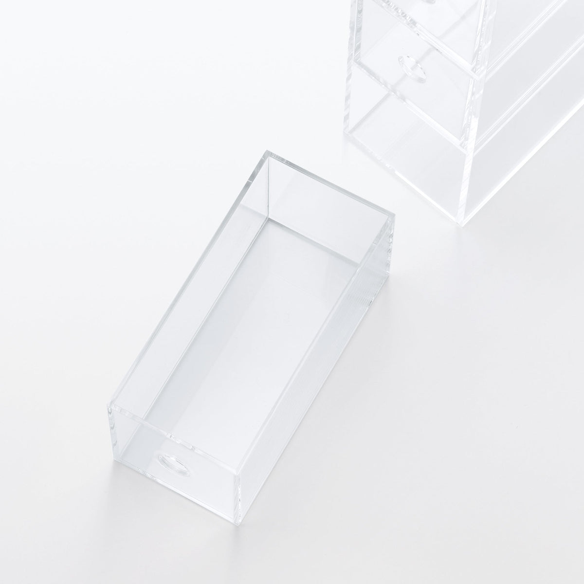 Acrylic Storage 3 Drawers Cubby