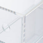 Acrylic Storage 3 Drawers Cubby