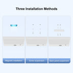Wireless LED Ceiling Light Motion Sensor Rechargeable Battery Powered 3 Color Temperatures for Home Cooking, Dining and Outdoor Meals