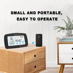 Digital Weather Station | Touch Screen Clock Thermometer Hygrometer