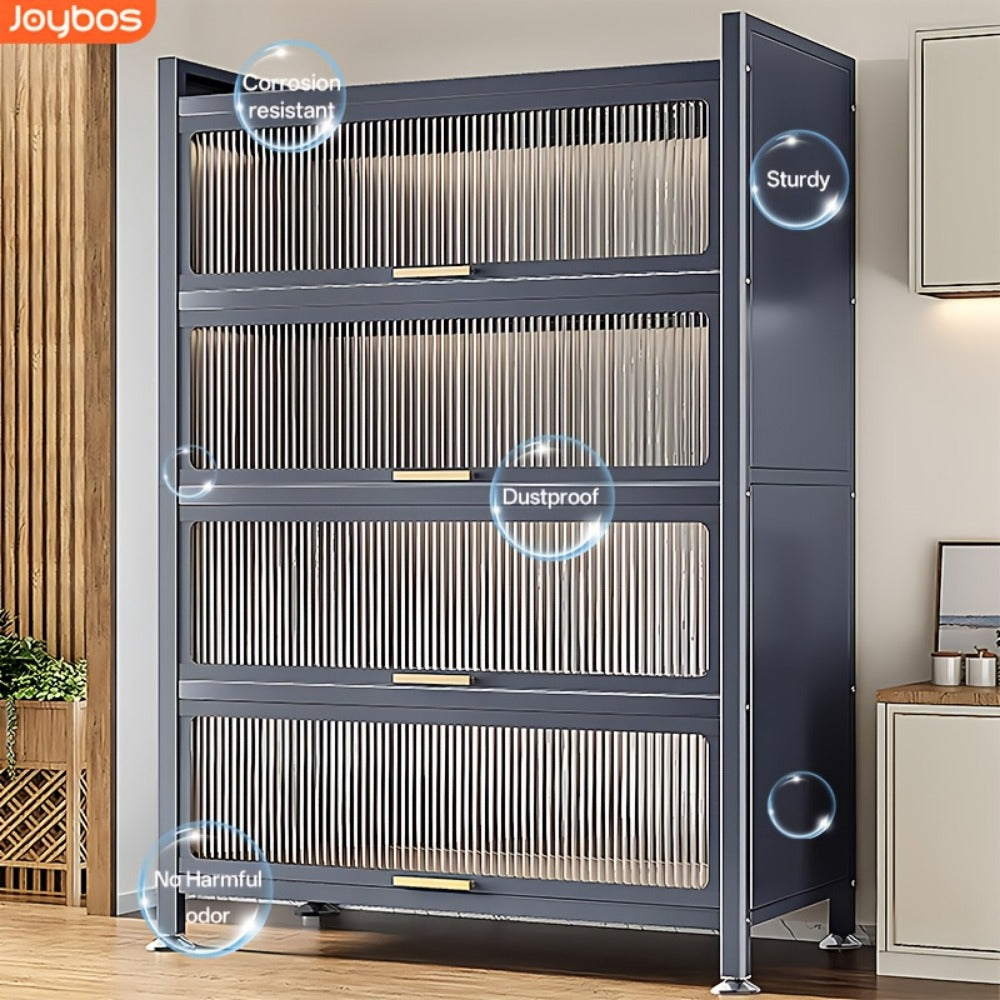 5-Tier Tall Kitchen Cabinet for Organized Everyday Storage and Daily Home Use